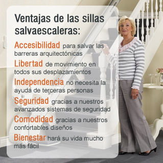 Sillas salvaescaleras zubir